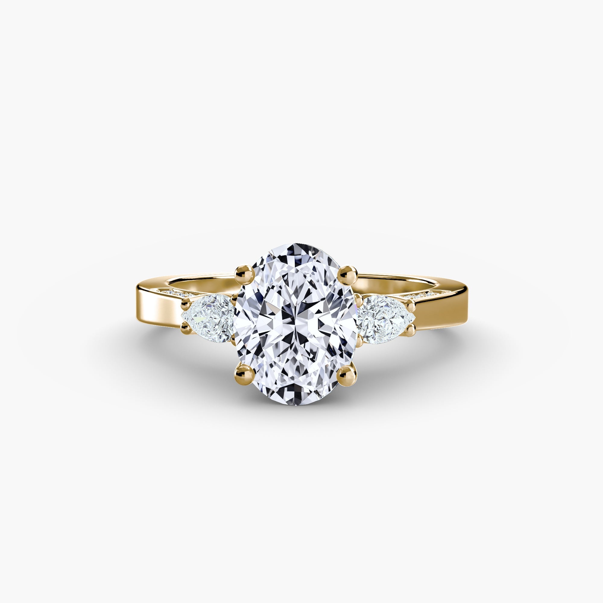 The 3 Stone Trilogy Ring
