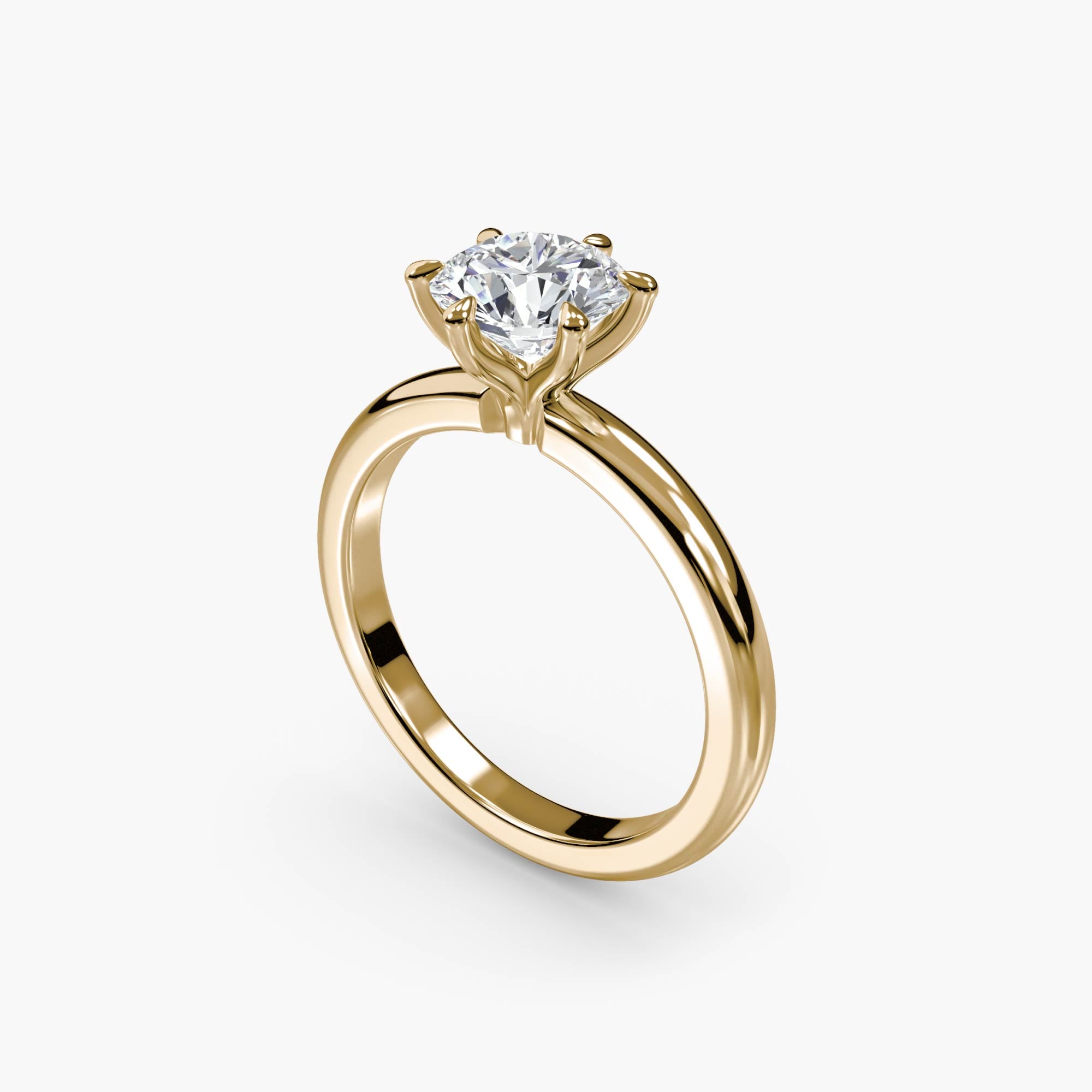 Bianca Solitaire Diamond Ring