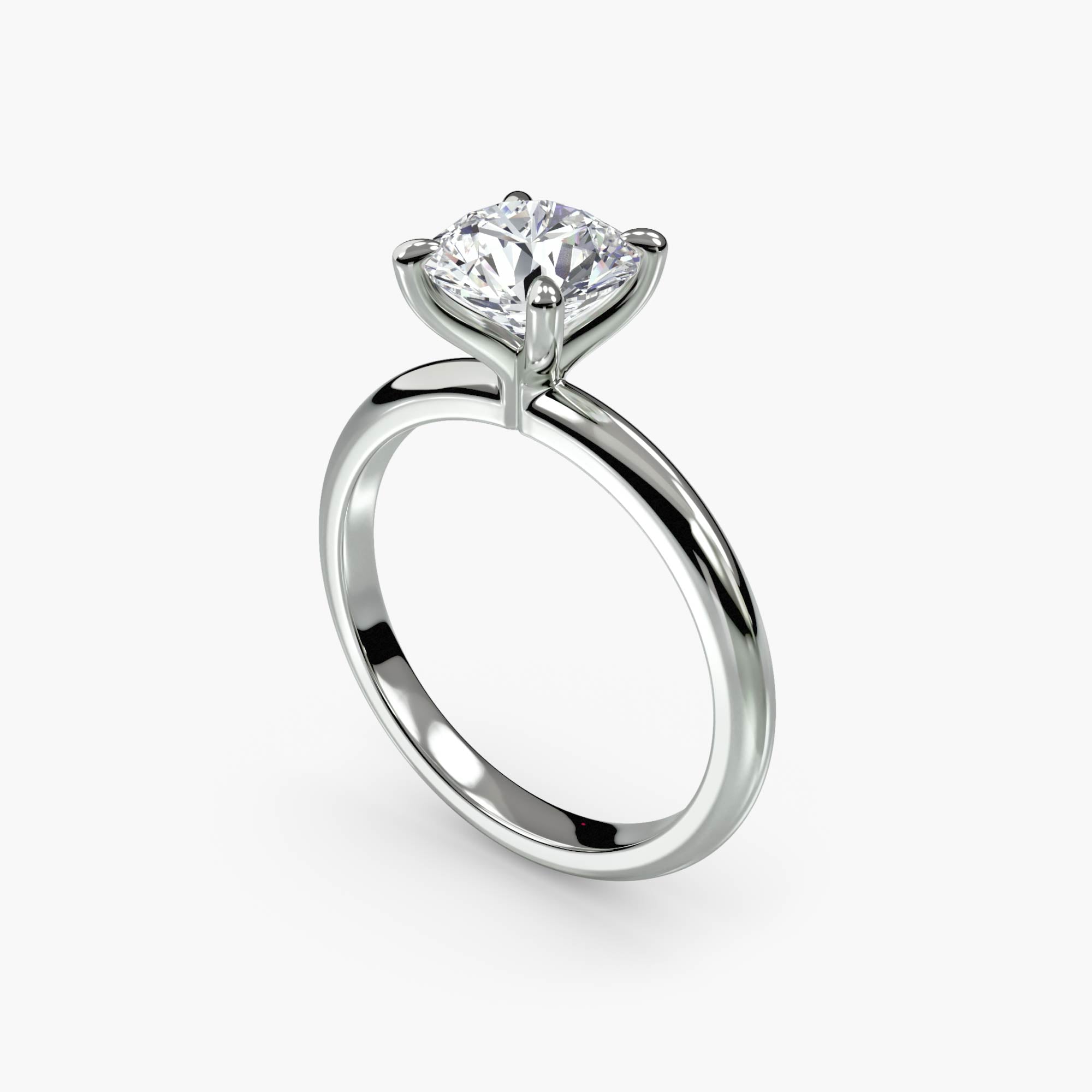 Jacqueline Solitaire Diamond Ring