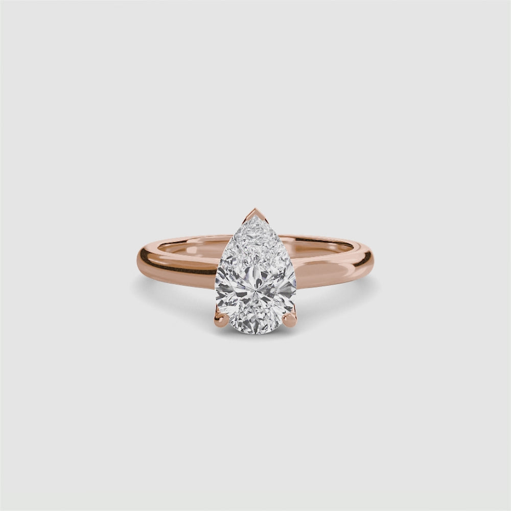 Gabriella Solitaire Diamond Ring