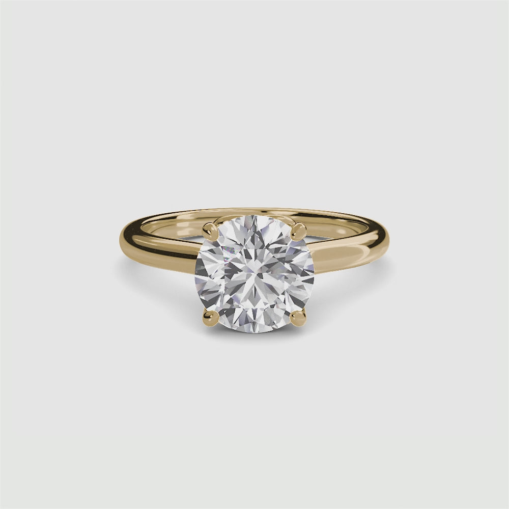 Adelina Solitaire Diamond Ring