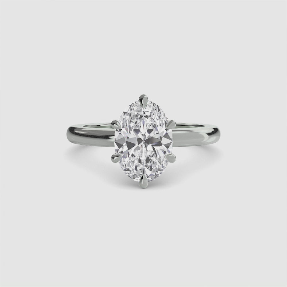 Bianca Solitaire Diamond Ring
