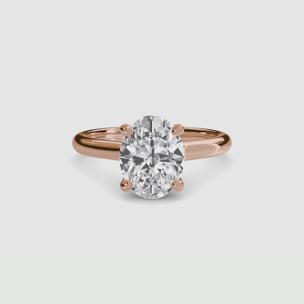 Adelina Solitaire Diamond Ring