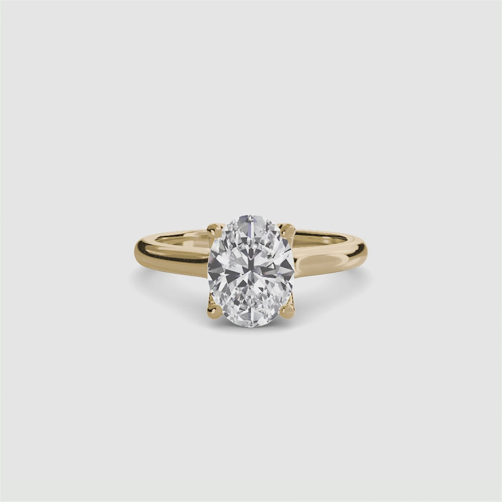 Gabriella Solitaire Diamond Ring