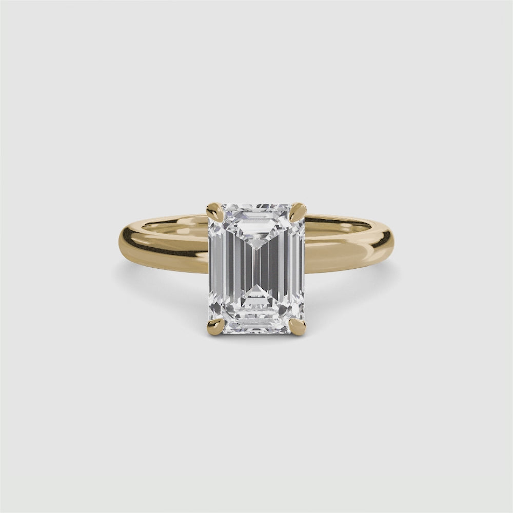 Emilia Solitaire Diamond Ring