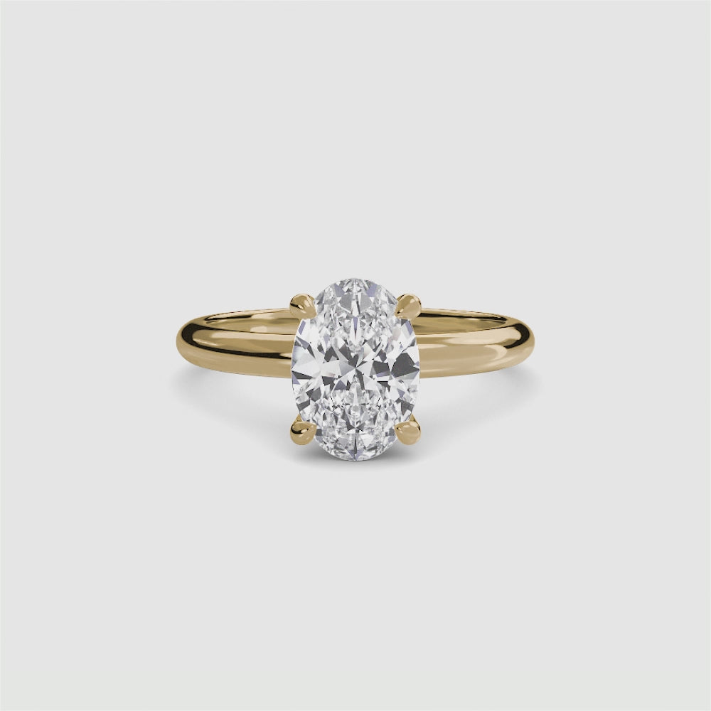 Jacqueline Solitaire Diamond Ring