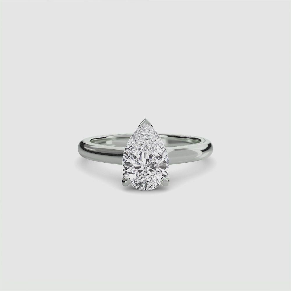 Gabriella Solitaire Diamond Ring