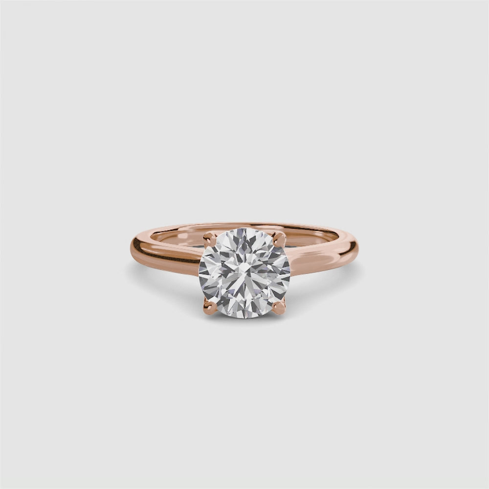 Gabriella Solitaire Diamond Ring