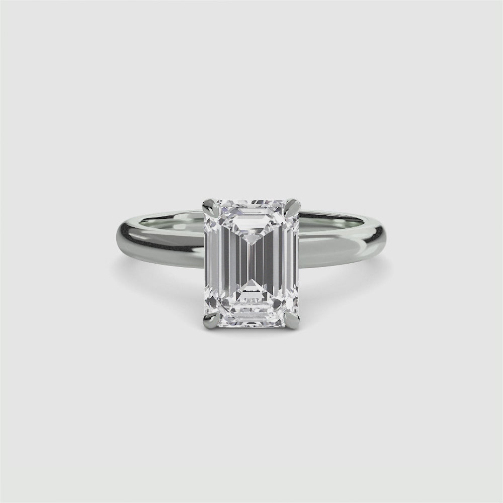 Emilia Solitaire Diamond Ring