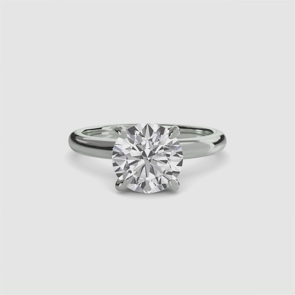 Emilia Solitaire Diamond Ring