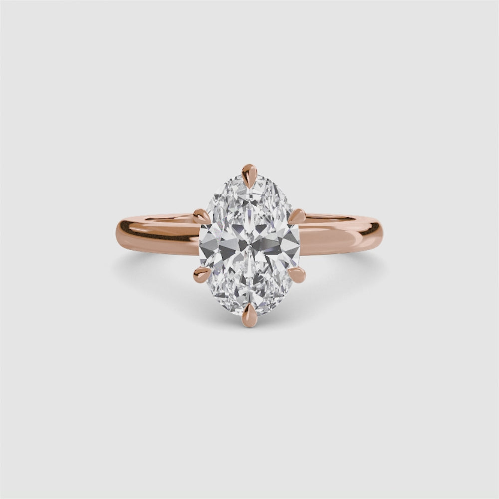 Bianca Solitaire Diamond Ring