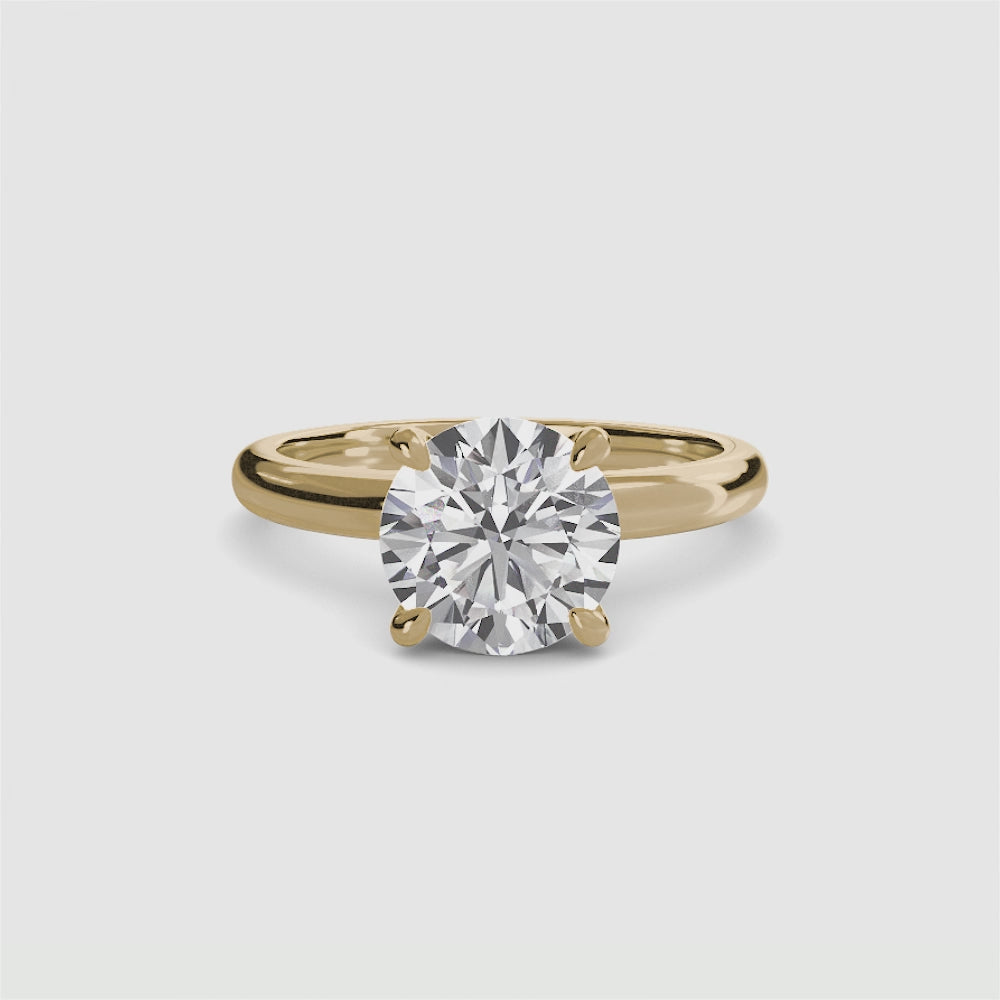 Emilia Solitaire Diamond Ring