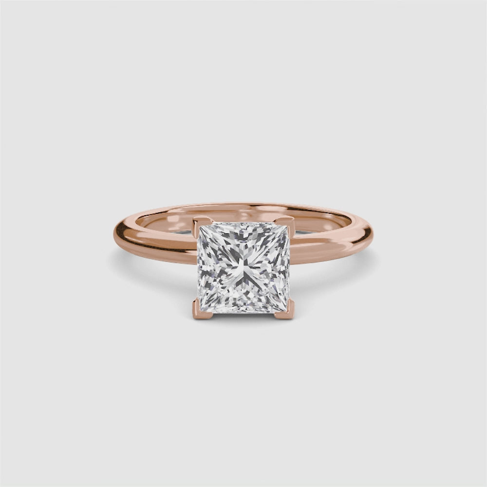 Jacqueline Solitaire Diamond Ring
