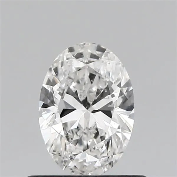 0.51ct Oval Natural Diamond (Colour F, Clarity SI1, GIA Certified)