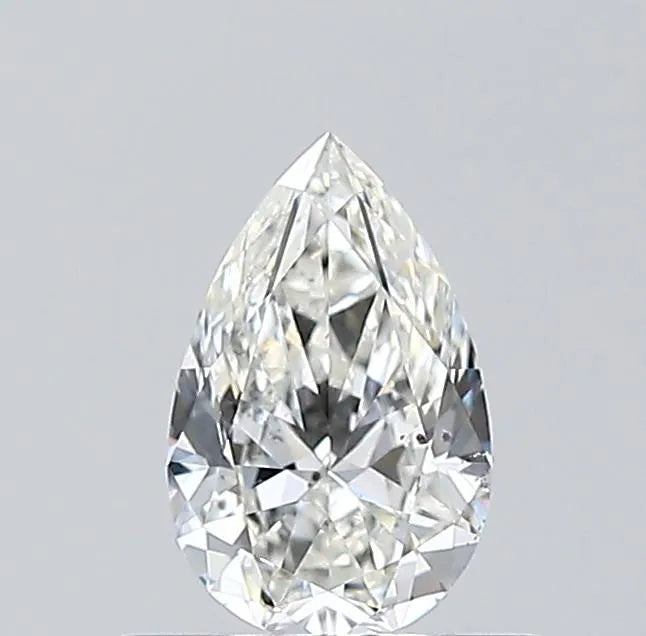 0.51ct Pear Natural Diamond (Colour H, Clarity SI1, GIA Certified)