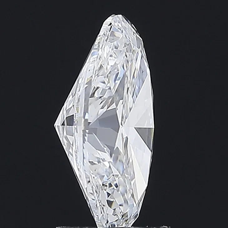 2.80ct Oval Lab Grown Diamond (Colour E, Clarity SI1, IGI Certified)
