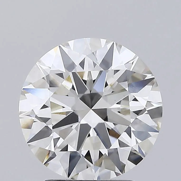 2.82ct Round Lab Grown Diamond (Colour H, Clarity VS1, Cut ID, IGI Certified)
