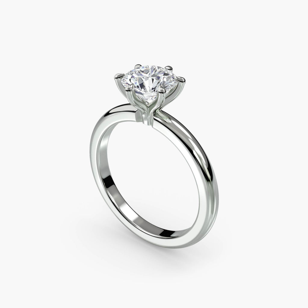 Bianca Solitaire Diamond Ring