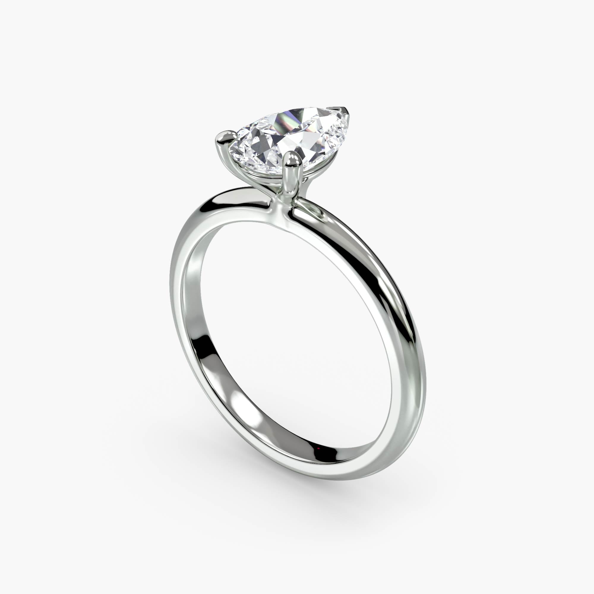Jacqueline Solitaire Diamond Ring