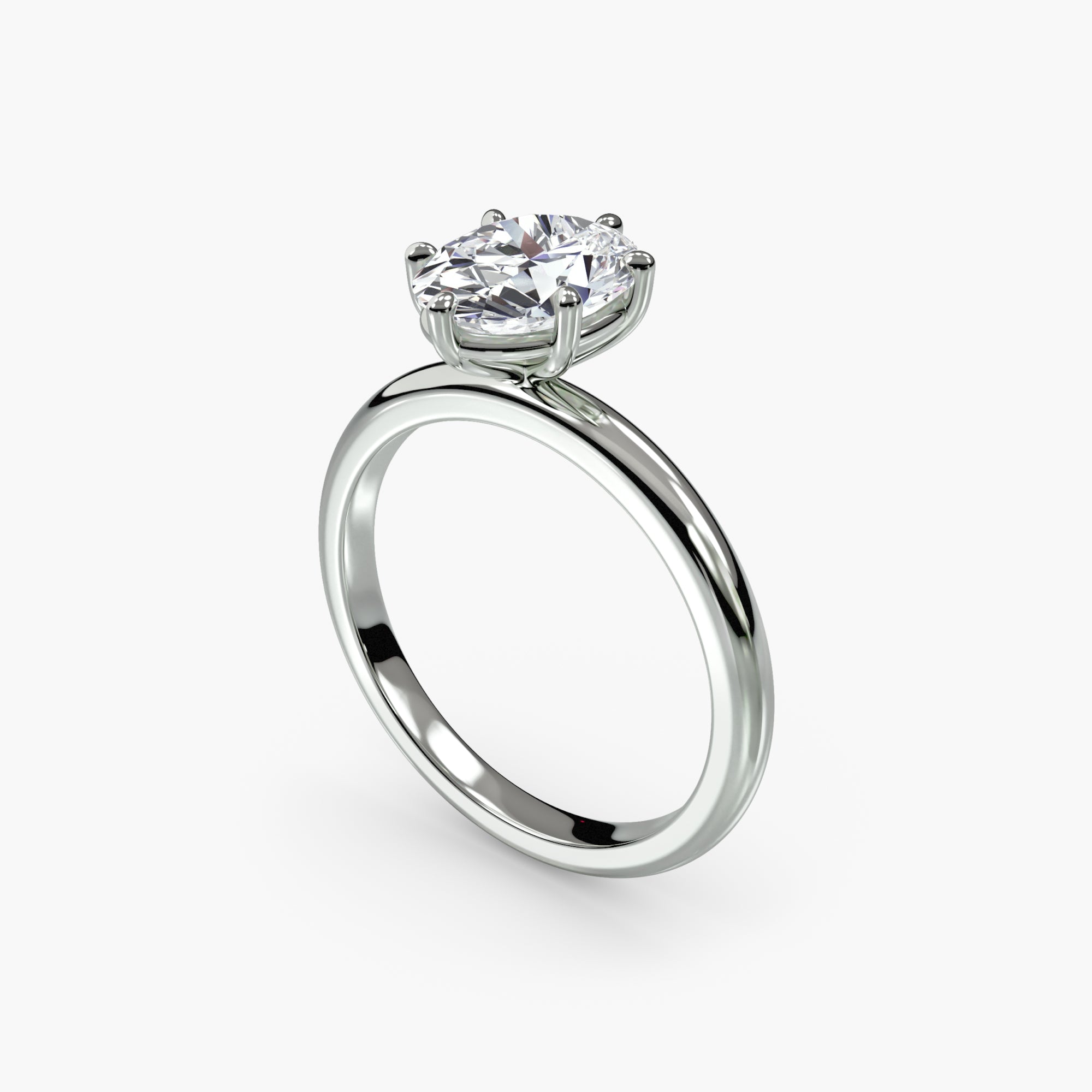 Caterina Solitaire Diamond Ring