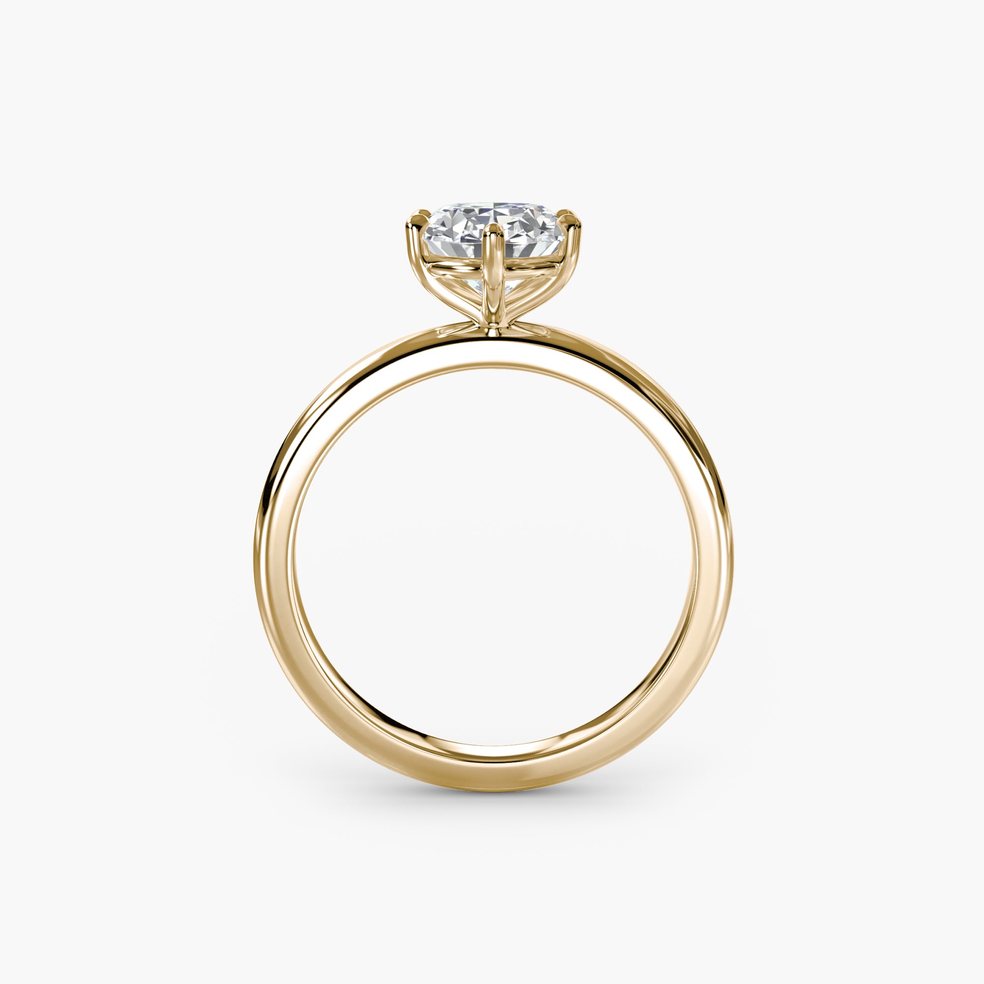 Caterina Solitaire Diamond Ring