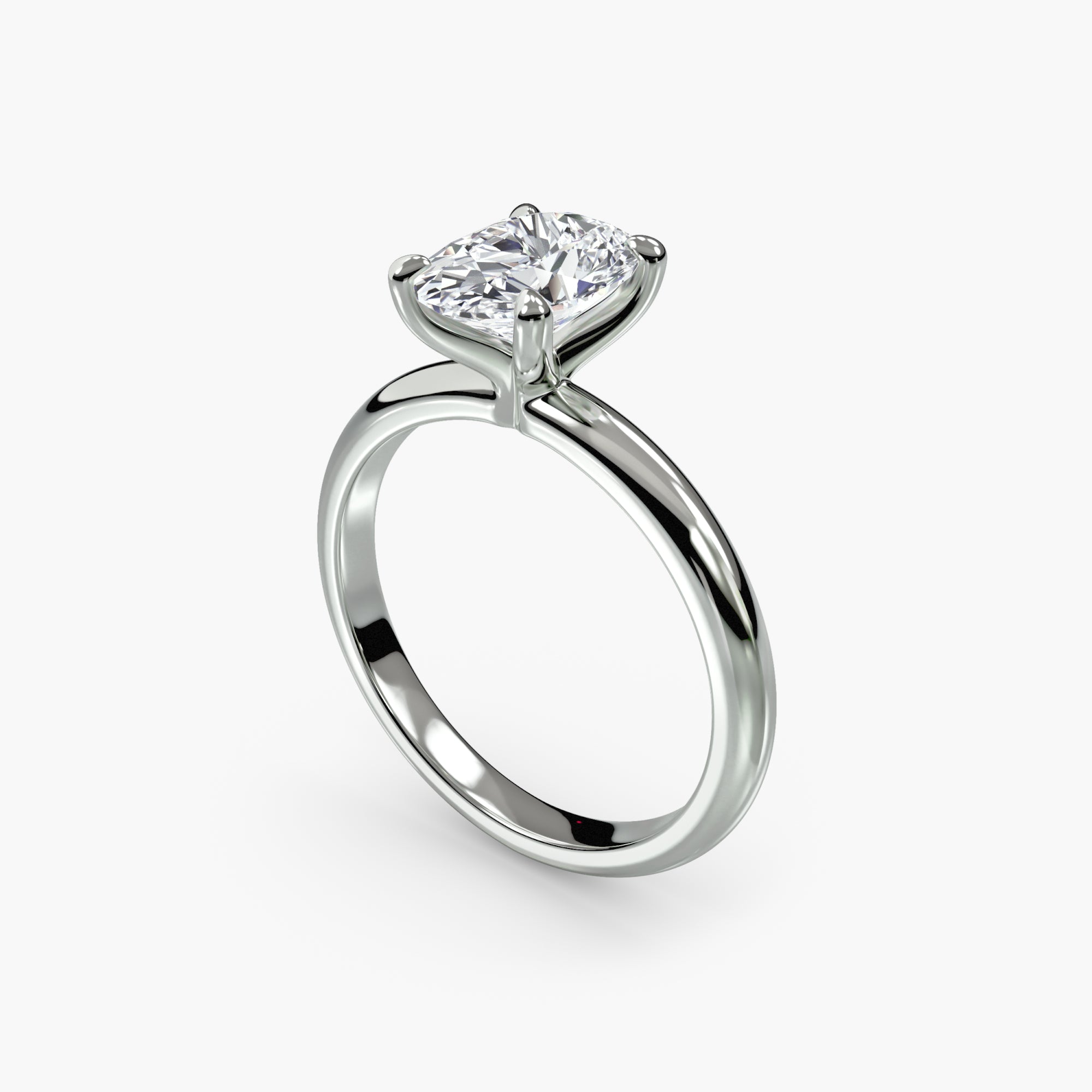 Jacqueline Solitaire Diamond Ring