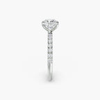 Emilia Solitaire Diamond Ring with Side Stones