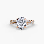 The Twisted Pavé Solitaire