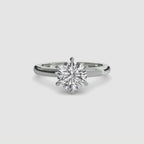Bianca Solitaire Diamond Ring