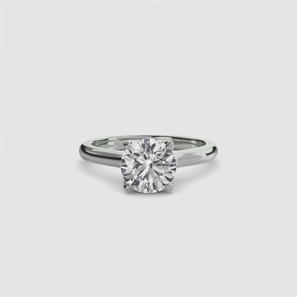 Gabriella Solitaire Diamond Ring