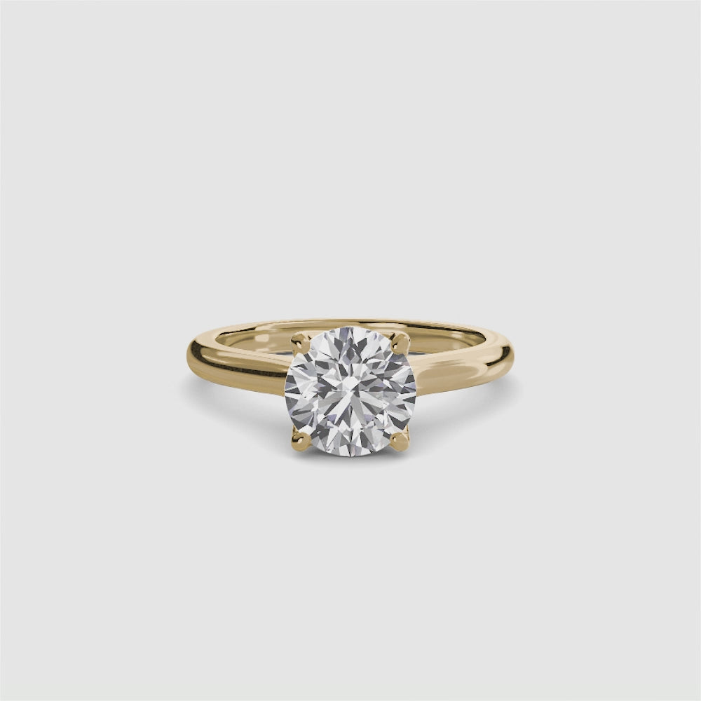 Gabriella Solitaire Diamond Ring