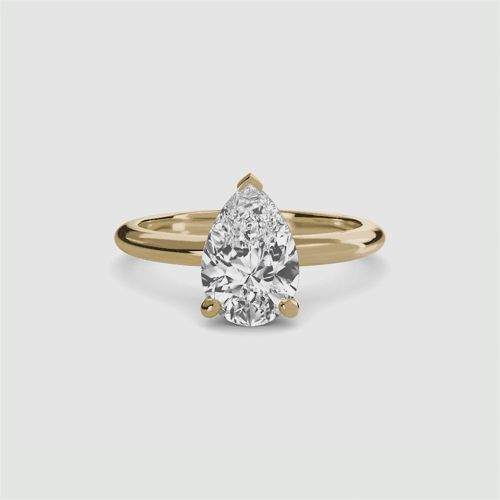 Jacqueline Solitaire Diamond Ring
