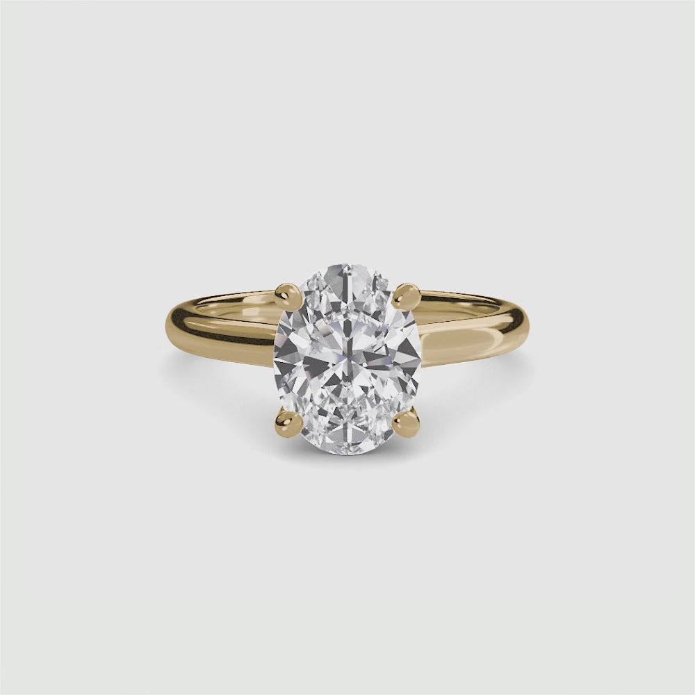 Adelina Solitaire Diamond Ring