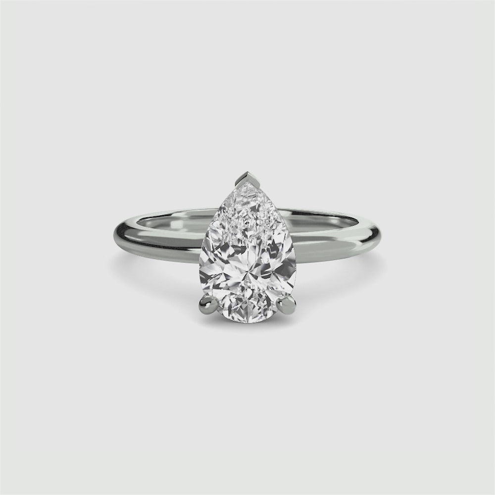Jacqueline Solitaire Diamond Ring