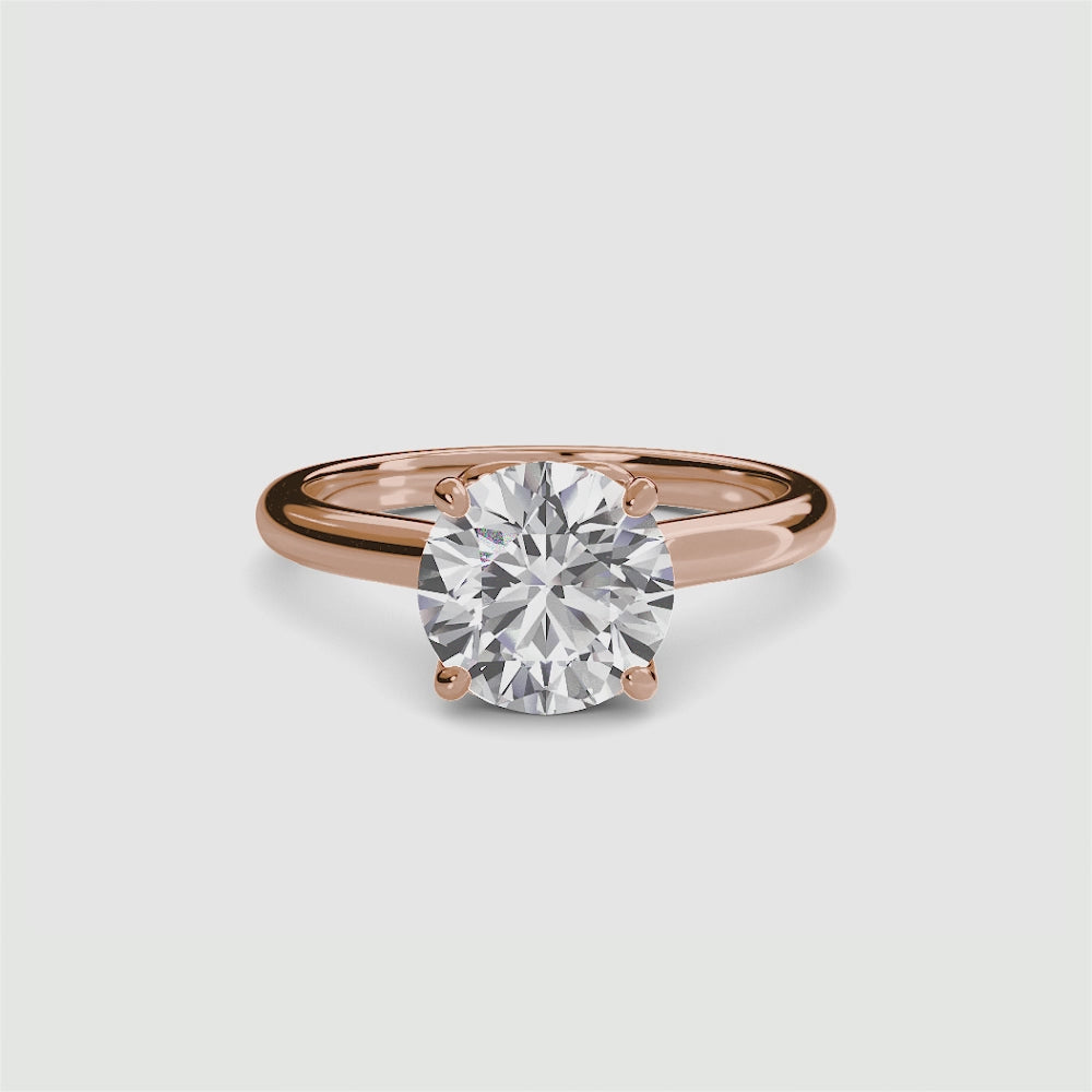 Adelina Solitaire Diamond Ring