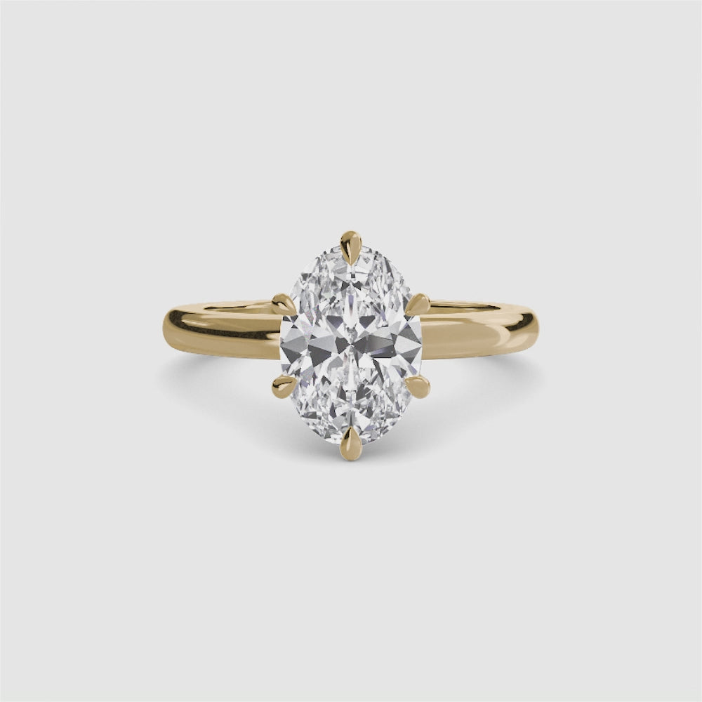 Bianca Solitaire Diamond Ring