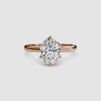 Caterina Solitaire Diamond Ring