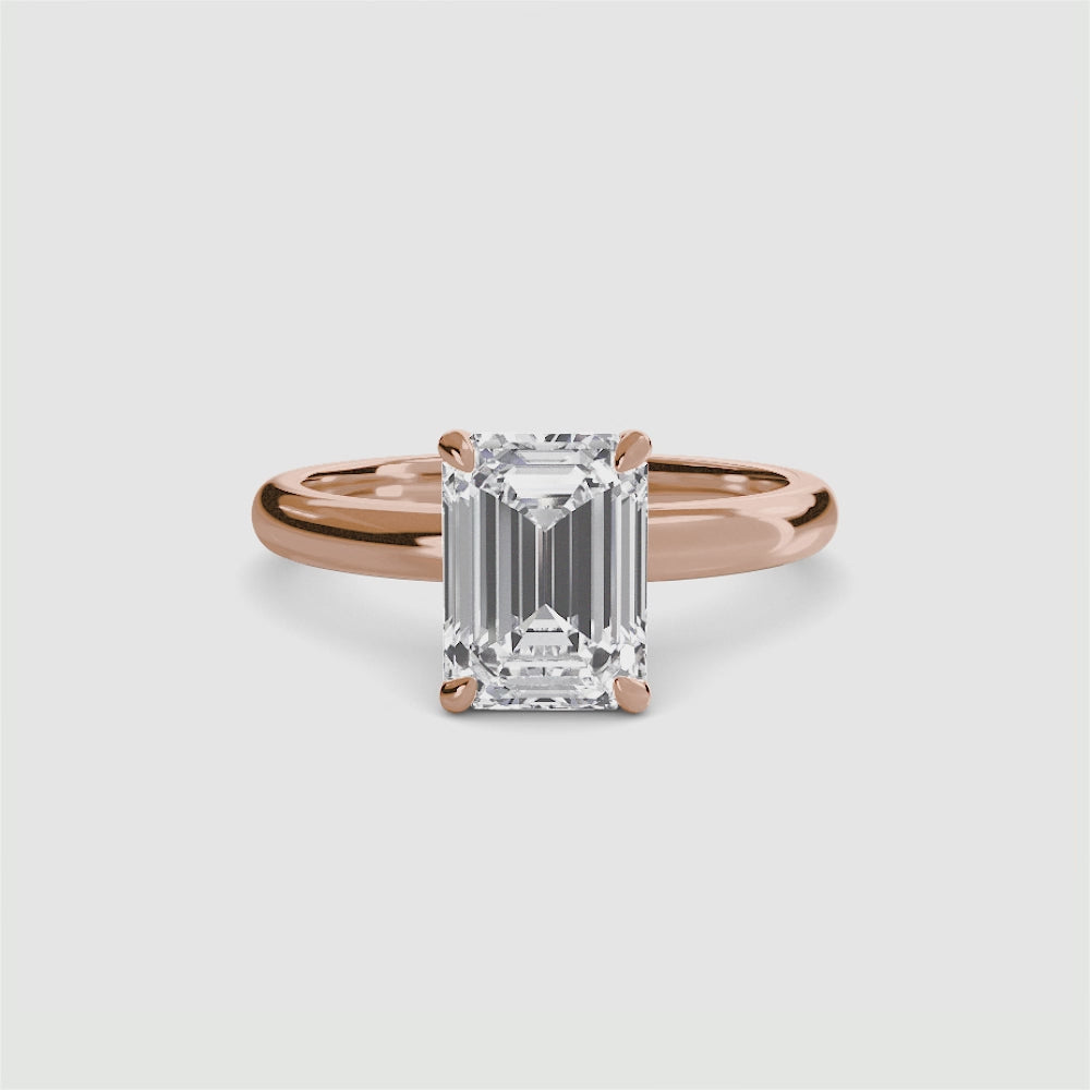 Emilia Solitaire Diamond Ring