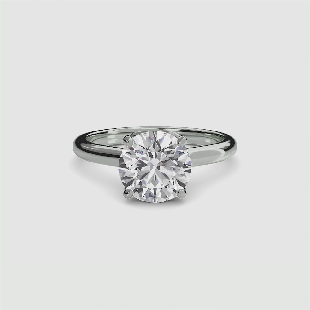 Adelina Solitaire Diamond Ring