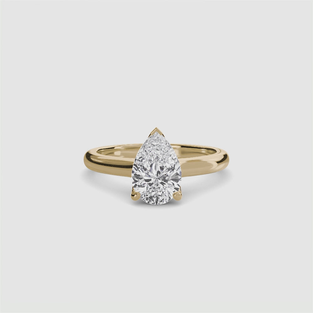 Gabriella Solitaire Diamond Ring